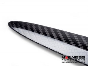 FIAT 500 Front Emblem Trim - Carbon Fiber - ABARTH model FIAT 500 Front Emblem Trim - Carbon Fiber - ABARTH model